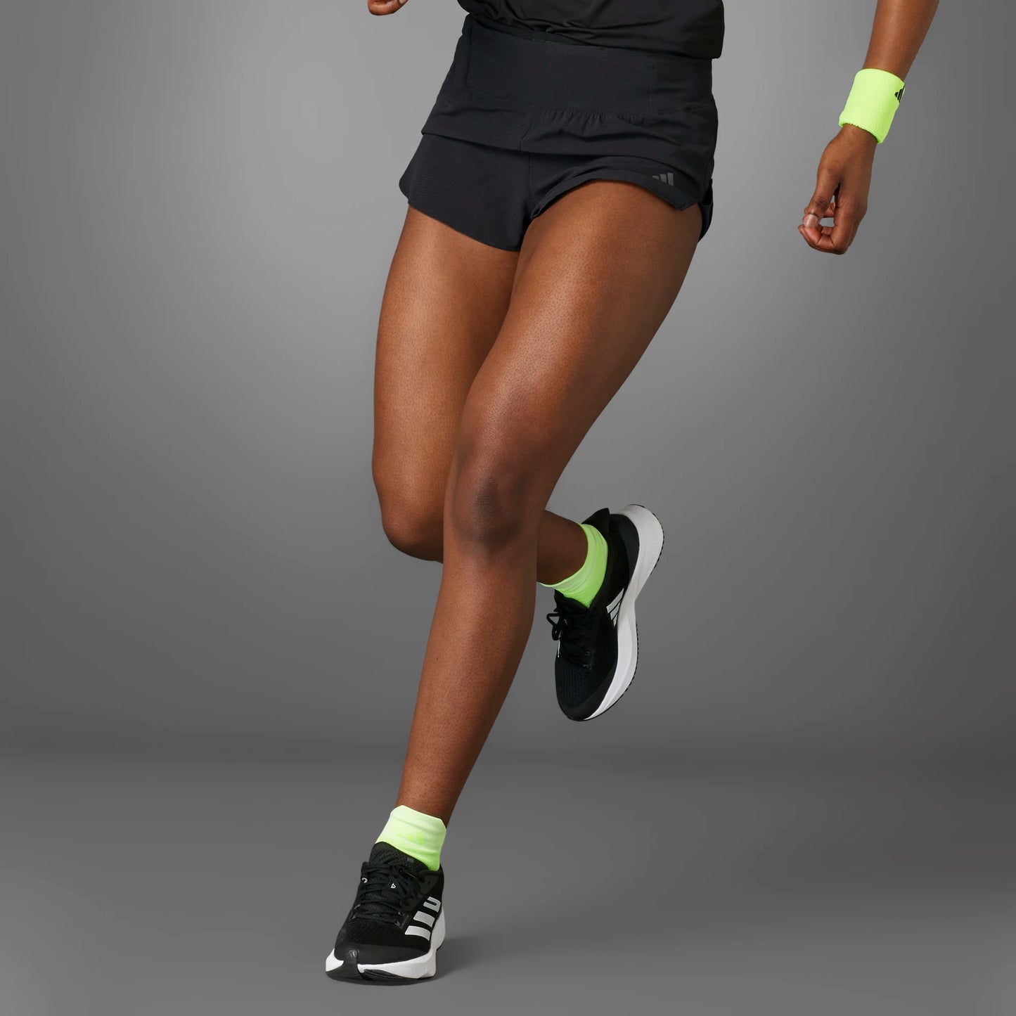 Adidas - Adizero Gel Short W - black - Short running femmes