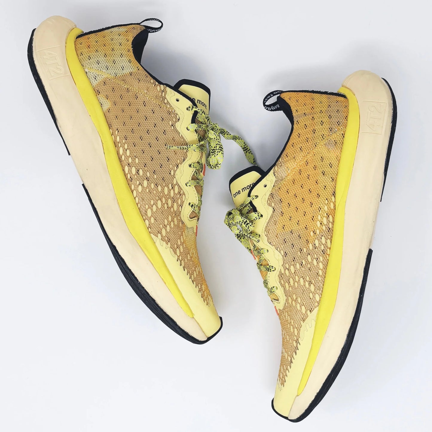 4T2 - One More - yellow - Chaussures running hommes