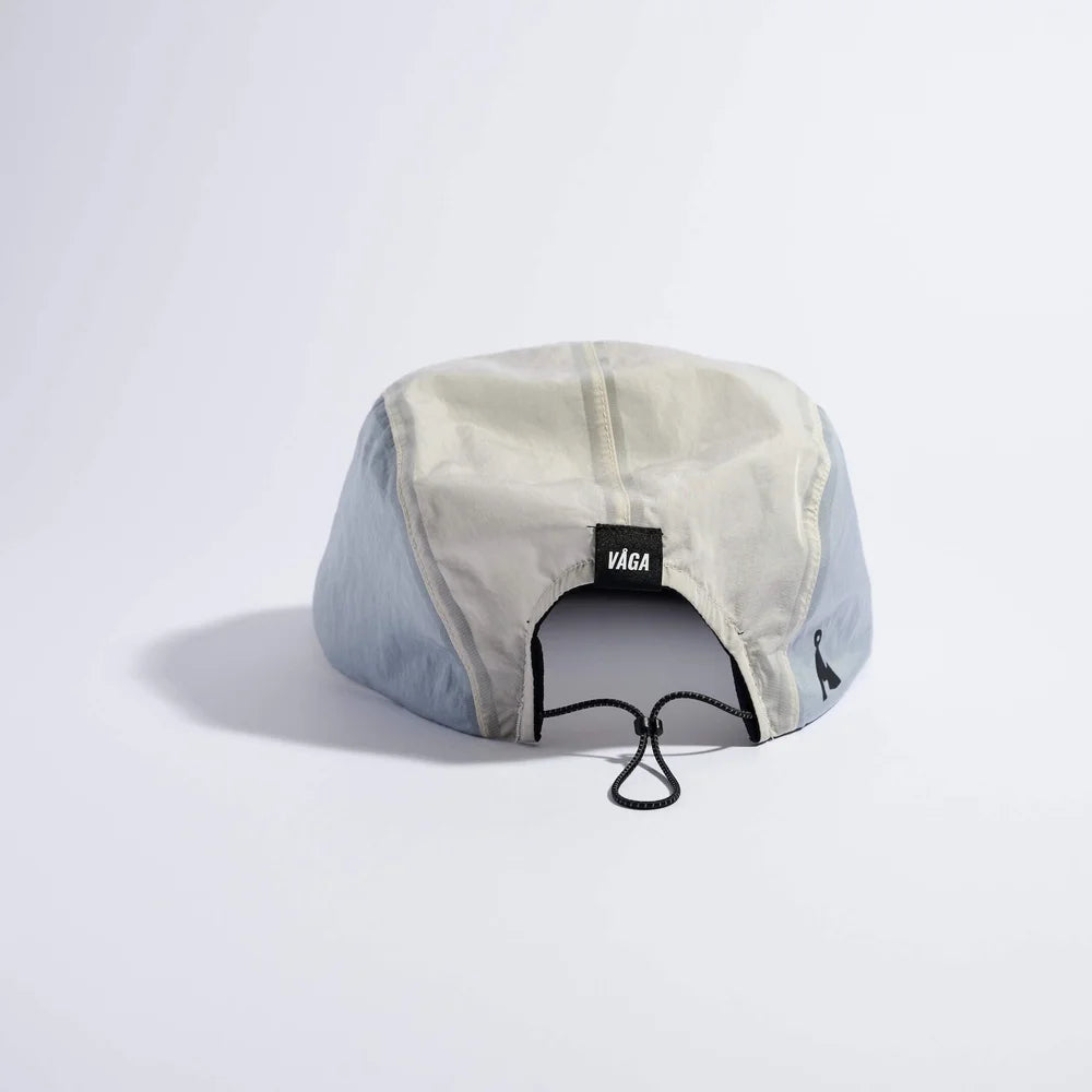 Våga - Pacer Cap - Postal Blue / Dust Grey / Navy - casquette running unisexe