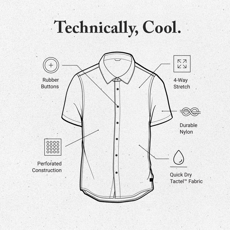 Roark Run Amok - Bless Up Trail Shirt - beige - chemise running hommes