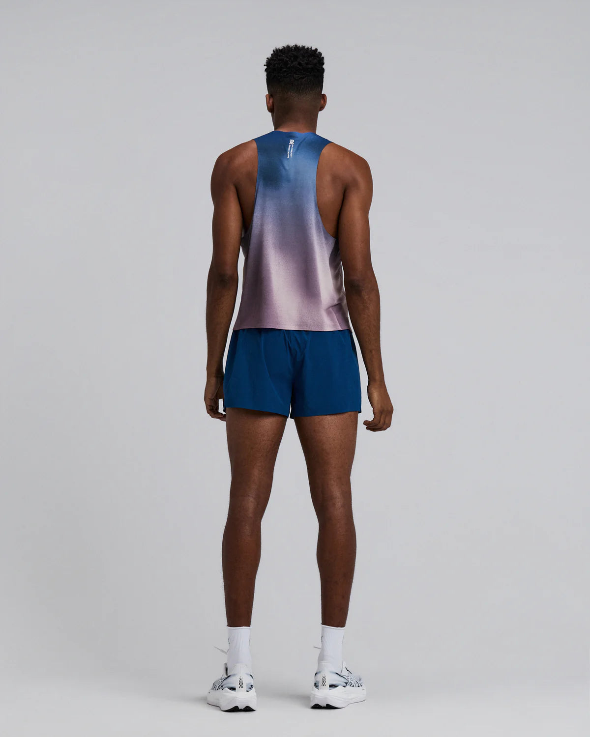 Bandit - Men’s SPECTER™ Shorty Race Singlet - flow state aegean multi - Débardeur Running hommes