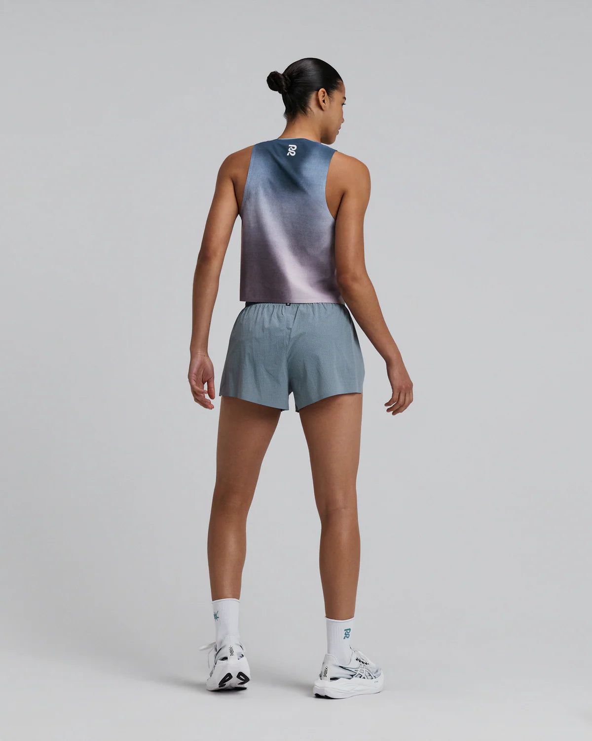 Bandit - Women’s COOLGRID™ Race Singlet - aegean multi - Débardeur Running femmes