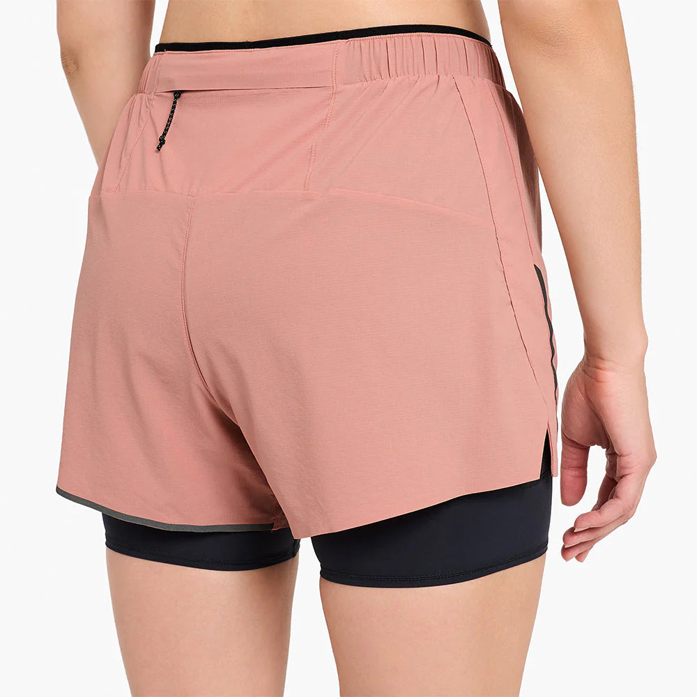 Ciele Athletics - W DLYShort 4" Long Brief 2 - rosedawn - Short running femmes