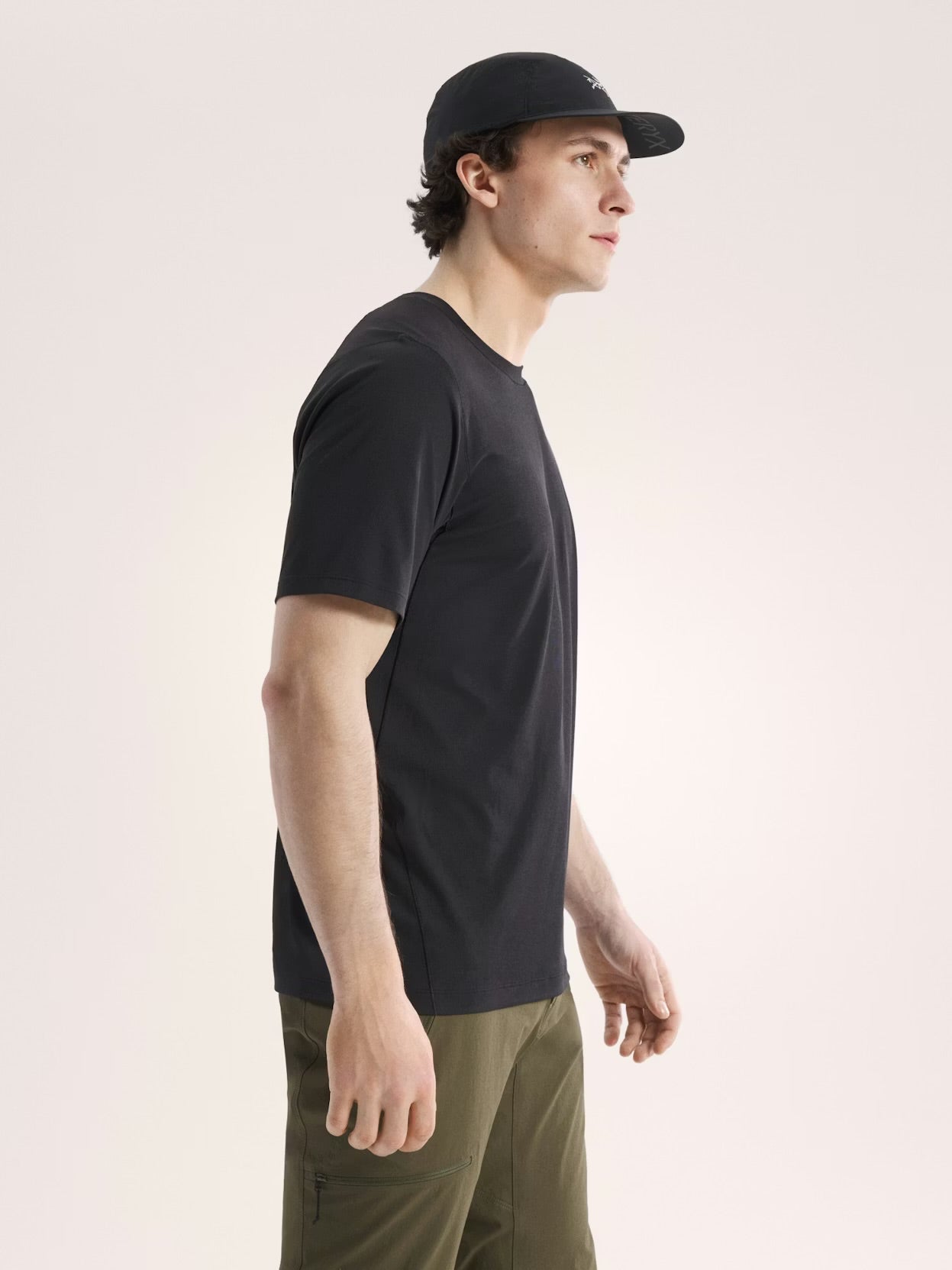 Arc’teryx - Cormac Crew SS Tee - black - teeshirt running hommes