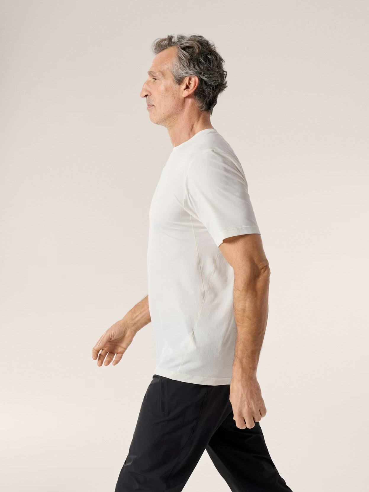 Arc’teryx - Cormac Logo SS Tee - arctic - teeshirt running hommes