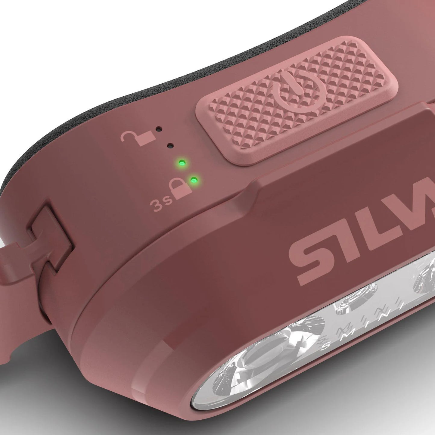 Silva - Smini Fly Headlamp - rose - Lampe frontale running