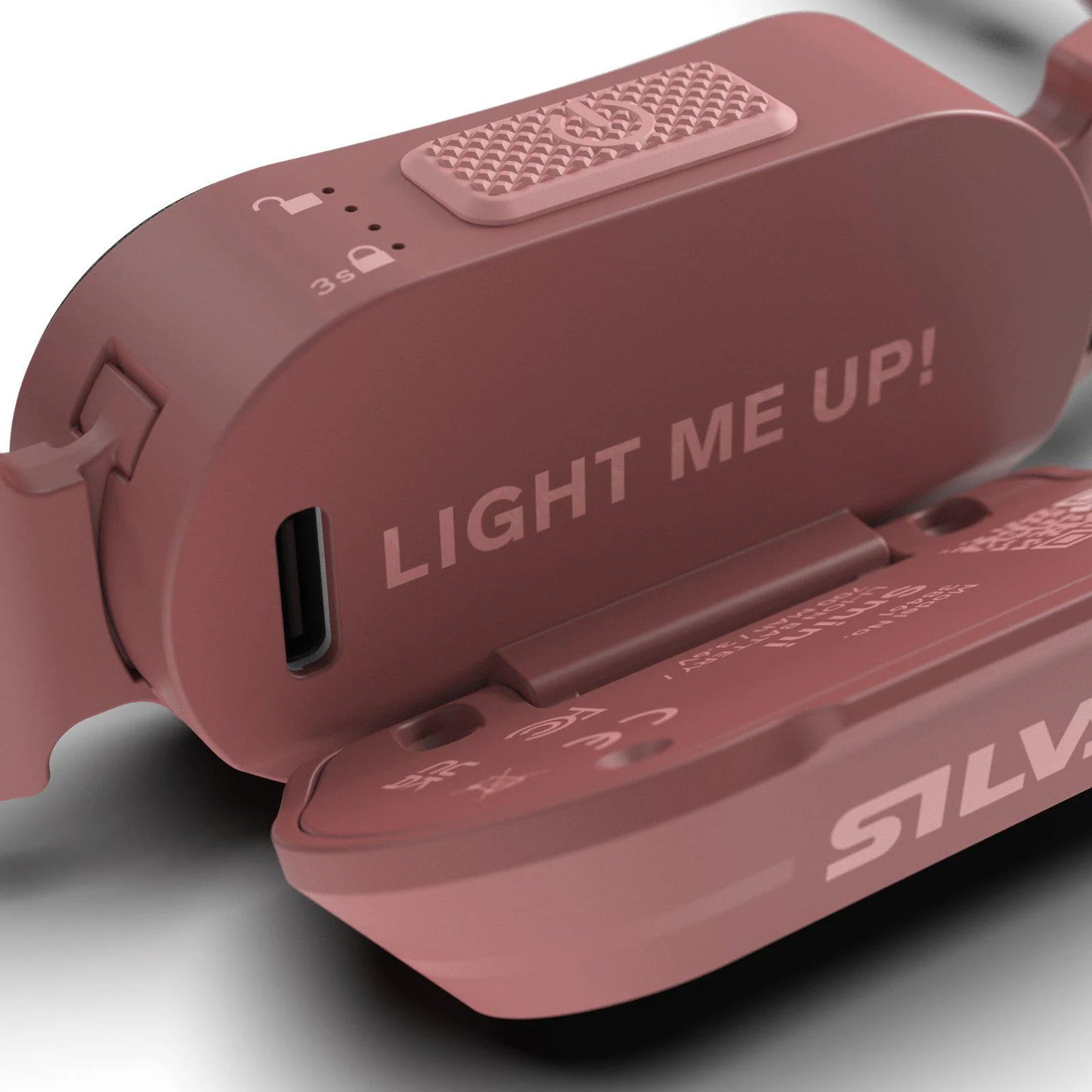 Silva - Smini Fly Headlamp - rose - Lampe frontale running