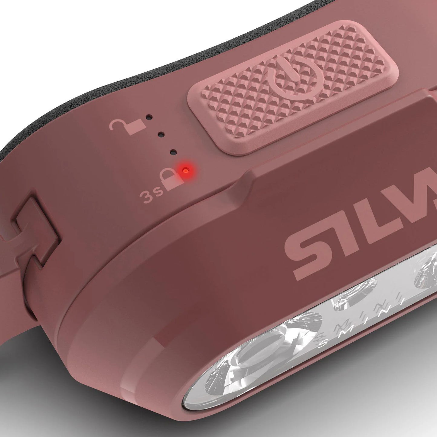 Silva - Smini Fly Headlamp - rose - Lampe frontale running