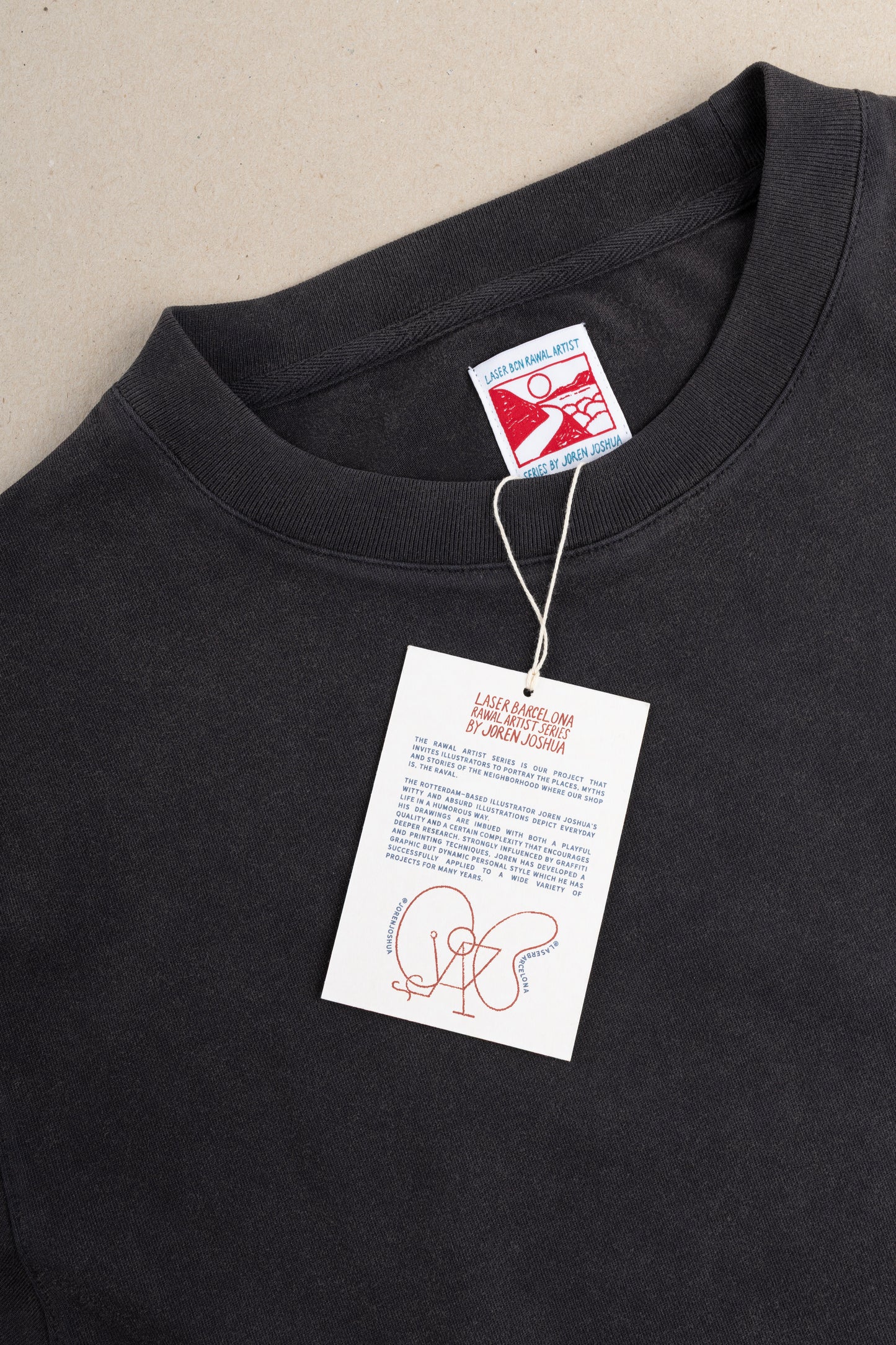 Laser Barcelona - Rawal Artist Series X Joren Joshua Tee - black - Teeshirt hommes