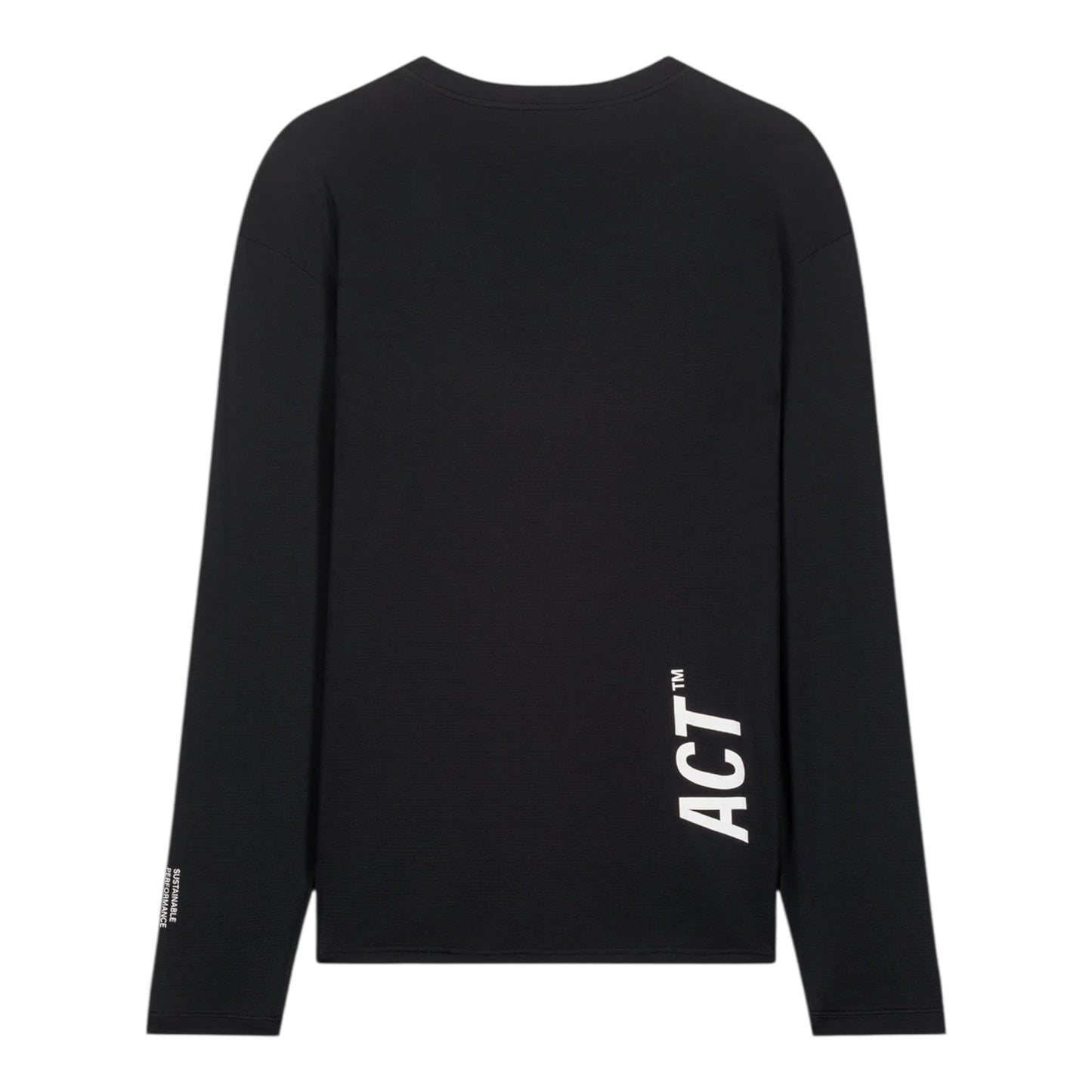 Act Running - BioPerf Manches Longues Tee - noir - teeshirt running hommes