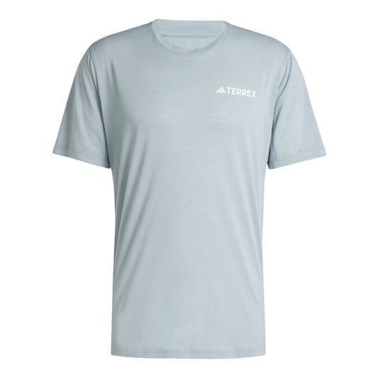 Adidas - Xperior Tee - magic grey - teeshirt running hommes