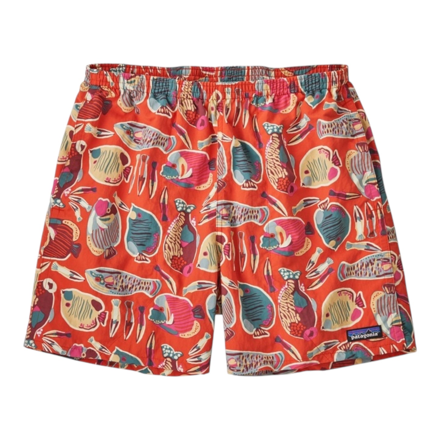 Patagonia - Men's Baggies™ Shorts - 5" - Wrasse / Pollinator Orange - short/maillot de bain hommes