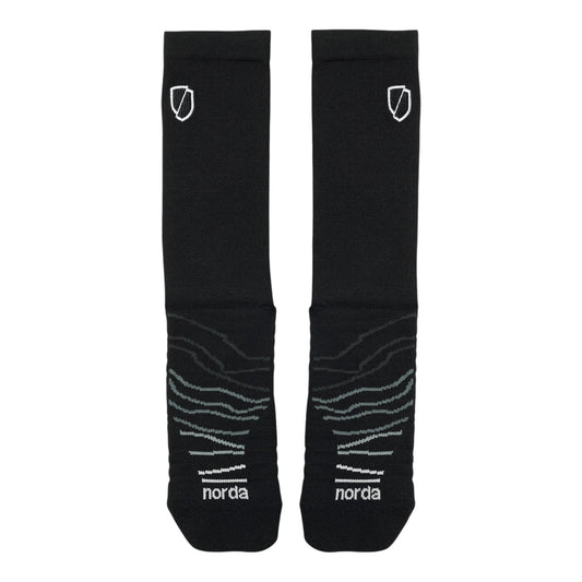 Norda - Performance Socks - black - Chaussettes Running unisexe
