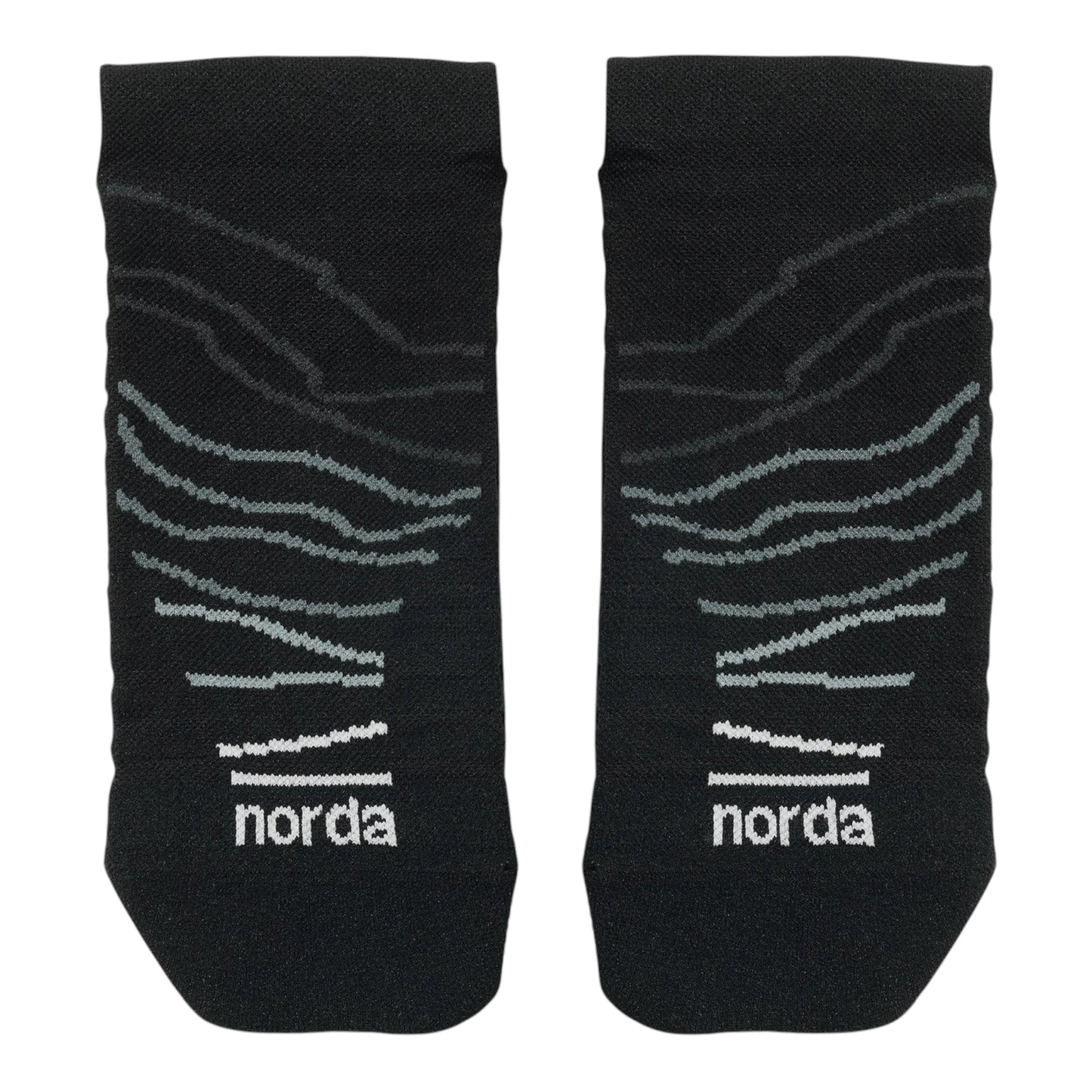 Norda - Performance Socks - black - Chaussettes Running unisexe