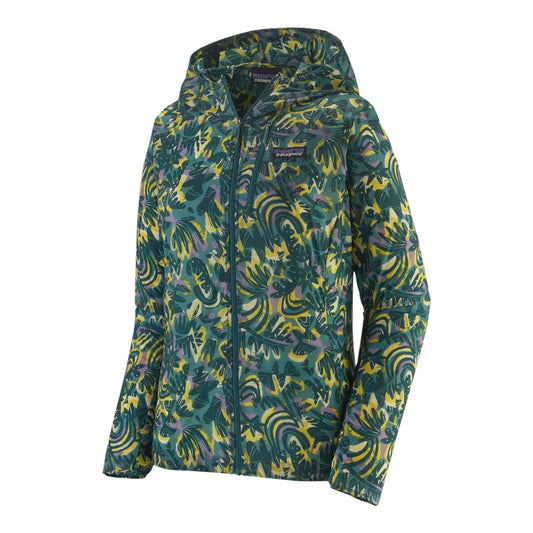 Patagonia - Women’s Houdini Jacket  - Wild Botanist / Wetland Blue - veste running femmes
