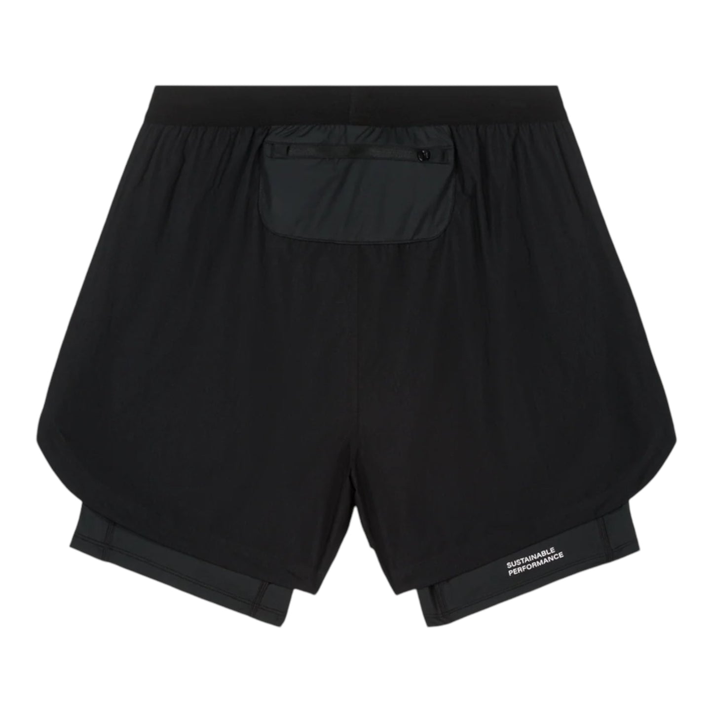 Act Running - BioRip Short 2 en 1 - noir - Short running hommes