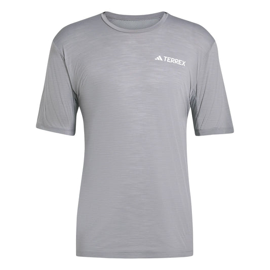 Adidas - Xperior Tee - grey - teeshirt running hommes