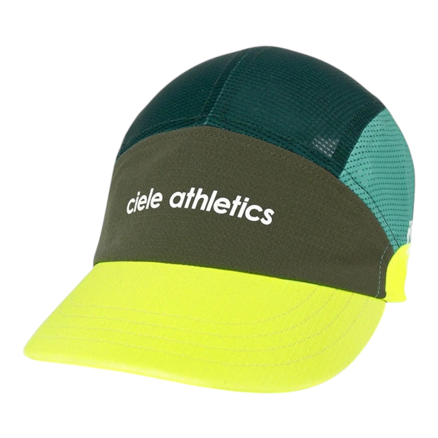 Ciele Athletics - FSTCap SC - Field - Iconic SL - seaweed / emerald - casquette running unisexe