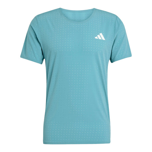 Adidas - Adizero Tee - powder teal - Teeshirt running hommes