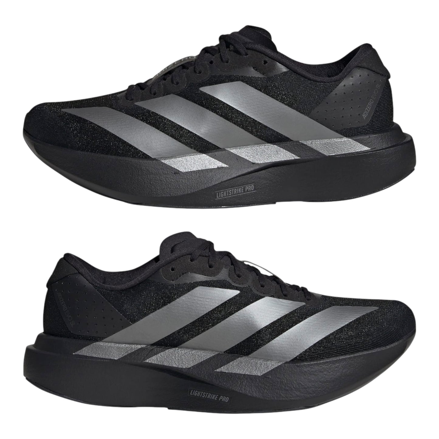 Adidas - Adizero Evo SL - Core Black / Iron Metallic / Core Black - Chaussures running