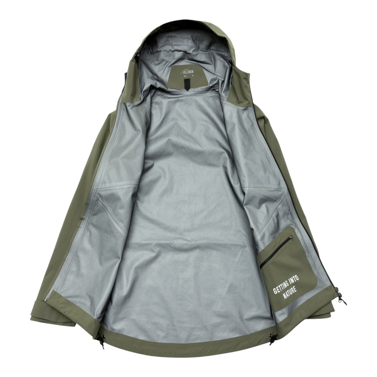 Elliker - Ayre 3L Waterproof Shell Jacket - green - Veste hommes