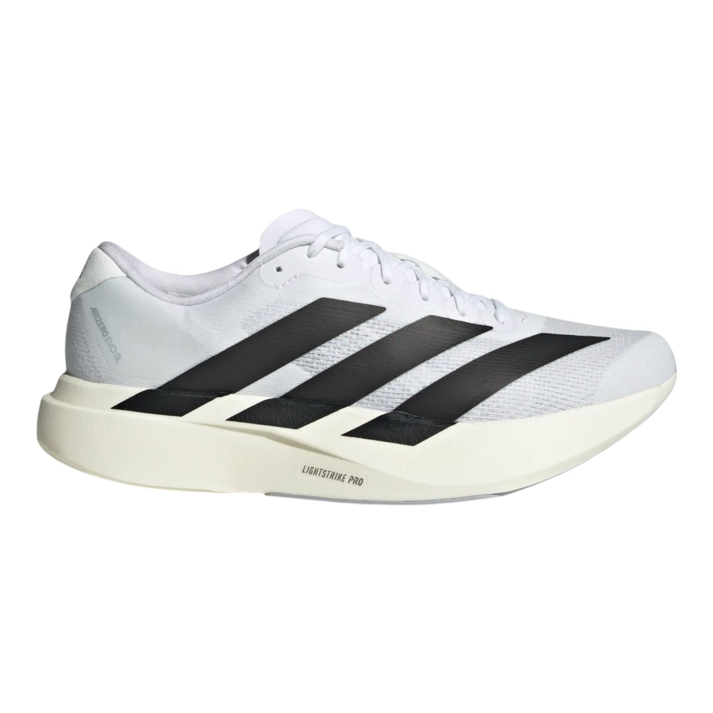 Adidas - Adizero Evo SL - Cloud White / Core Black / Cloud White - Chaussures running hommes