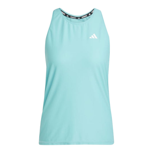 Adidas - On The Run B Tank - mint ton - débardeur running femmes