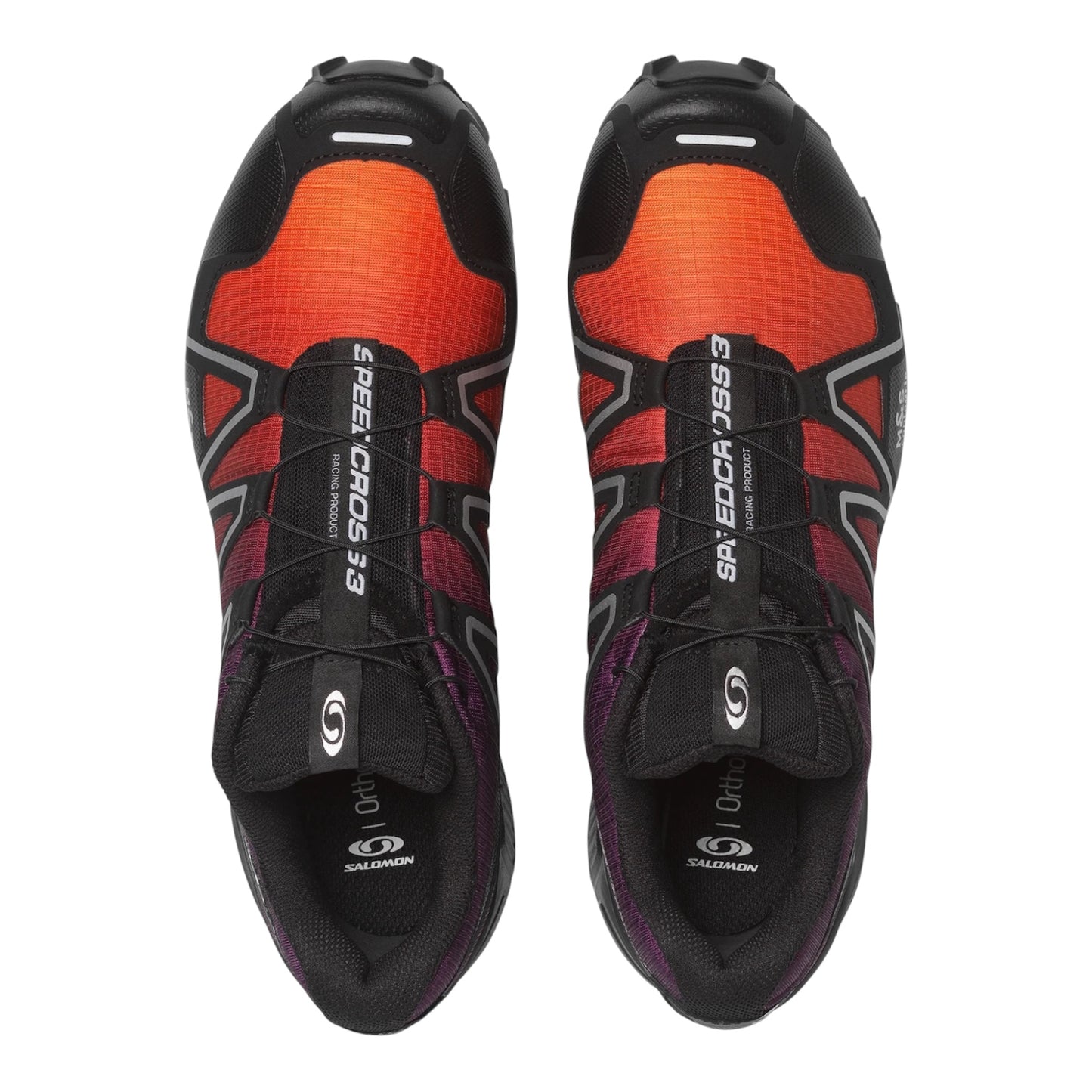 Salomon - Speedcross 3 - Black / Plum / Ftw Silver - Chaussures de trail running hommes