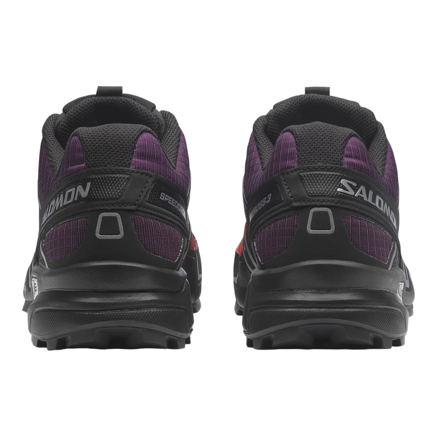 Salomon - Speedcross 3 - Black / Plum / Ftw Silver - Chaussures de trail running hommes