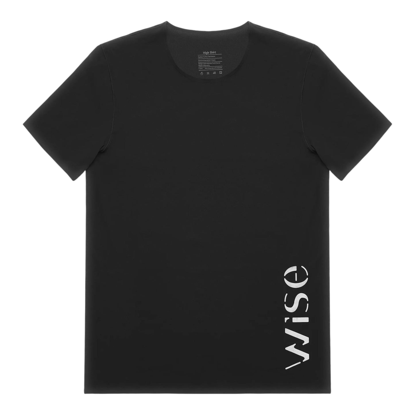 Wise - High Shirt - black - teeshirt running hommes