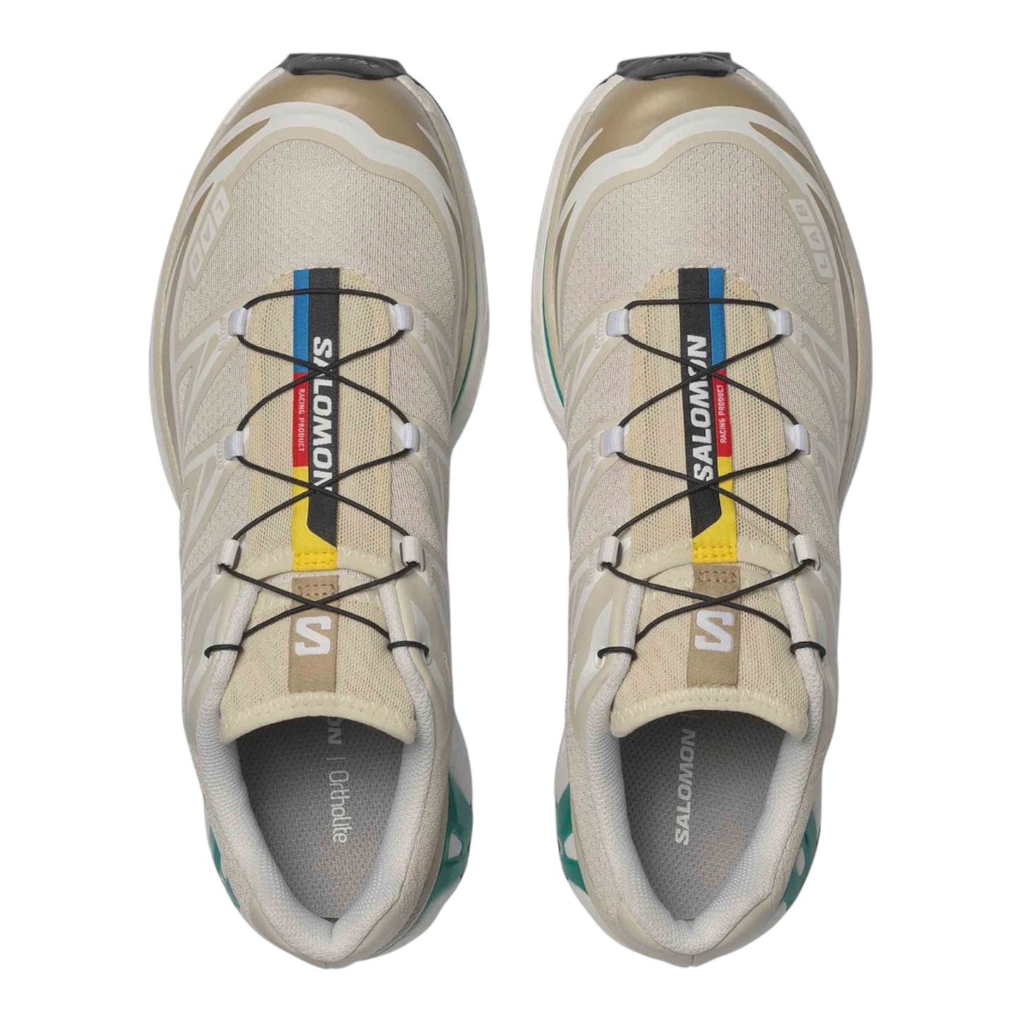 Salomon - XT-6 - Rainy Day / Chinchilla / Dynasty Green - chaussures unisexe
