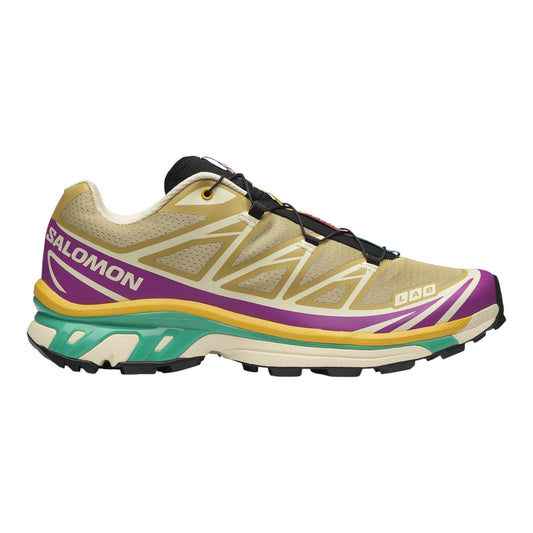 Salomon - XT-6 - Antique Gold / Transparent Yellow / Willowherb - chaussures unisexe