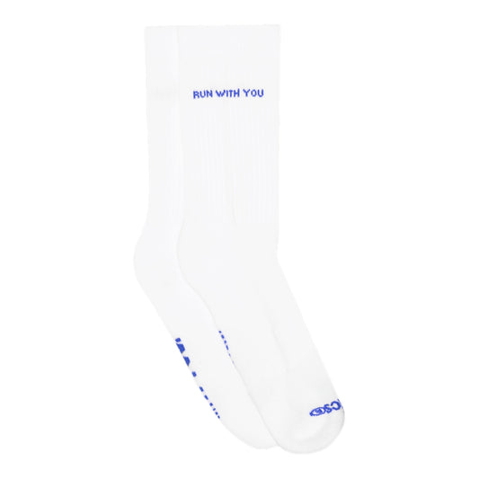 Peaufine Athletics - Vaporfeel® Socks Wanna Run With You - white - Chaussettes Running unisexe