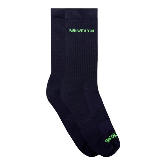Peaufine Athletics - Vaporfeel® Socks Wanna Run With You - navy - Chaussettes Running unisexe