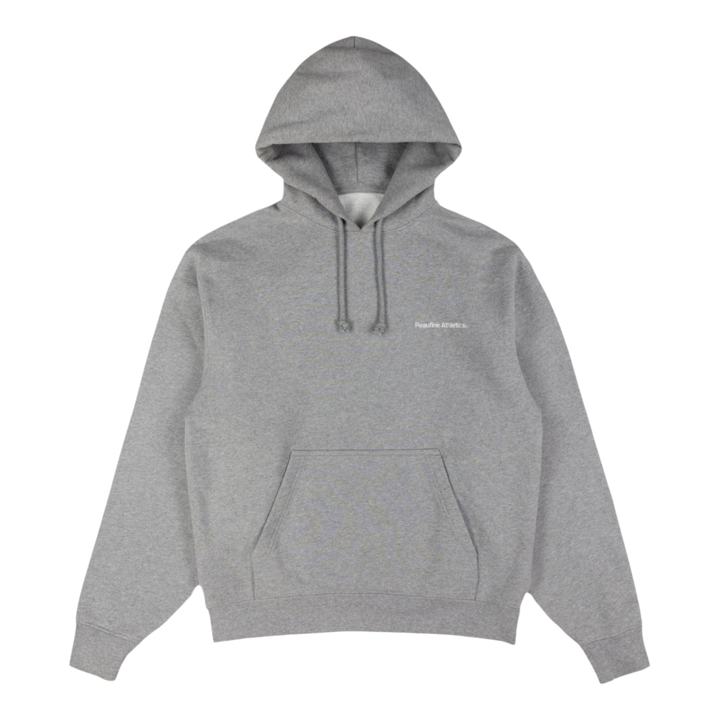 Peaufine Athletics - Heavyweight Hoodie Mediterranean Running Club - Heather grey - Sweat-shirt Hommes