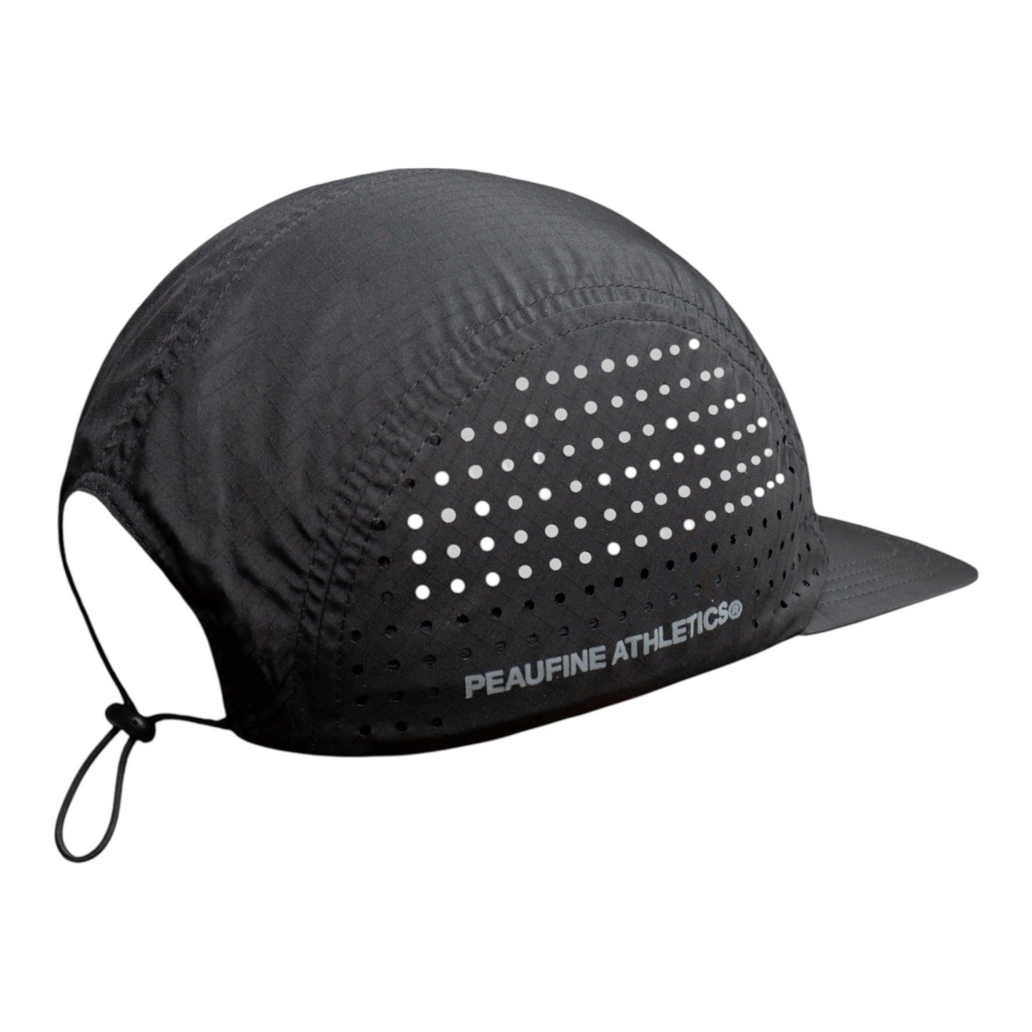 Peaufine Athletics - Recycled Ripstop Cap - black - casquette running unisexe