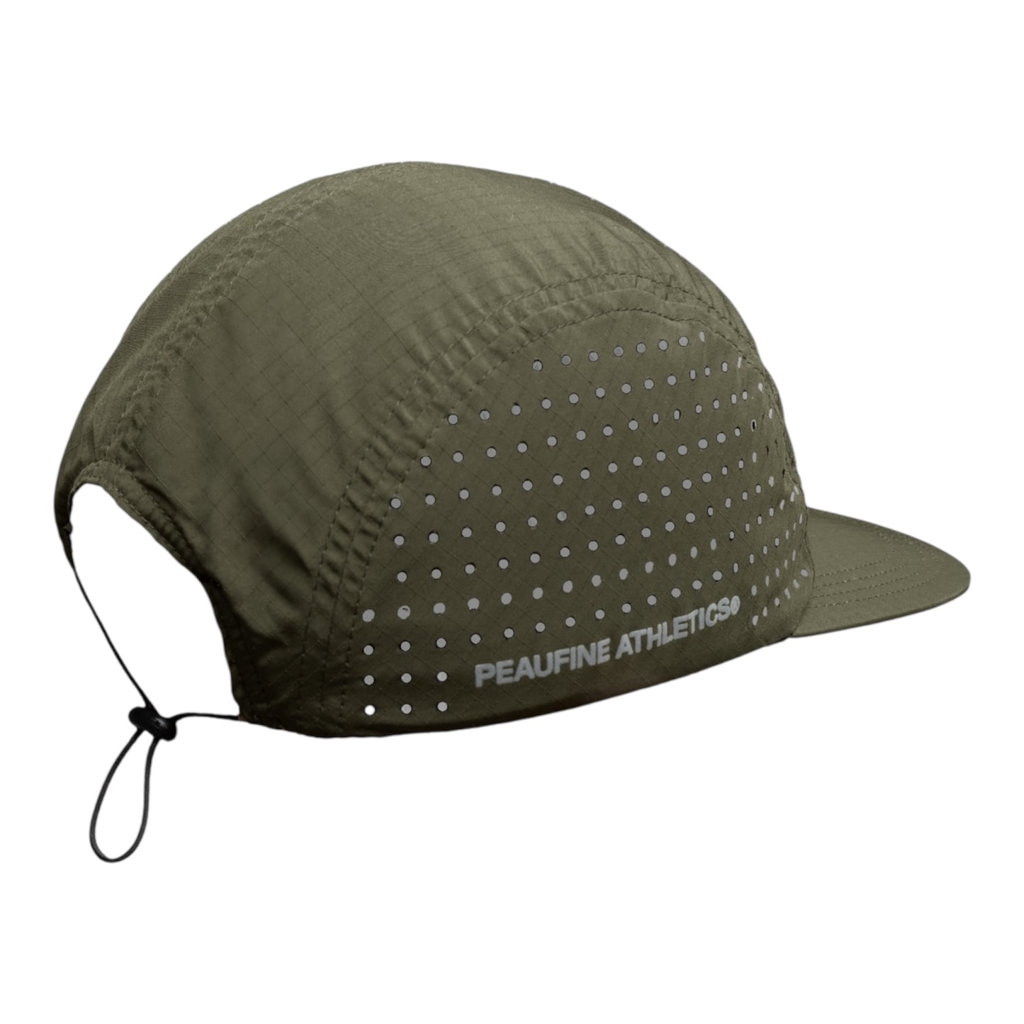Peaufine Athletics - Recycled Ripstop Cap - kaki - casquette running unisexe