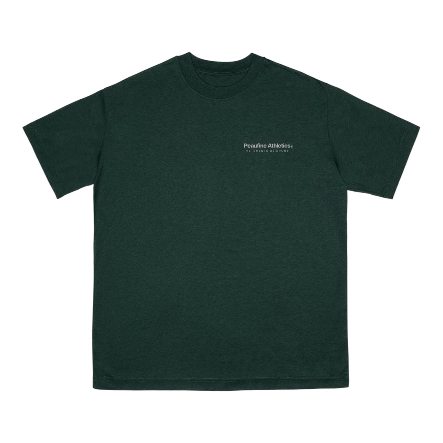 Peaufine Athletics - Wood T-shirt 3M Night Run - pine forest - Teeshirt Running Hommes