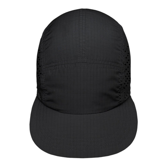 Peaufine Athletics - Recycled Ripstop Cap - black - casquette running unisexe