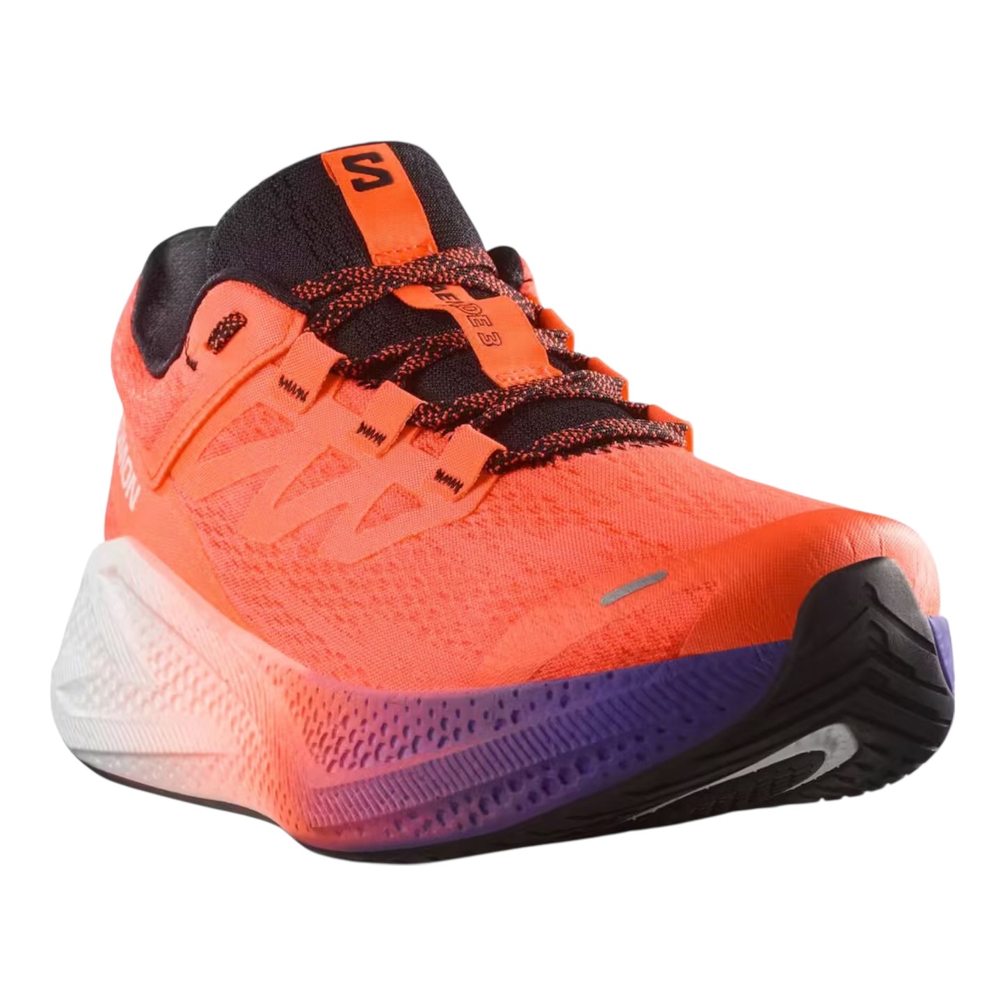 Salomon - Aero Glide 3 Gradient - neon flame / white / black - Chaussures running hommes