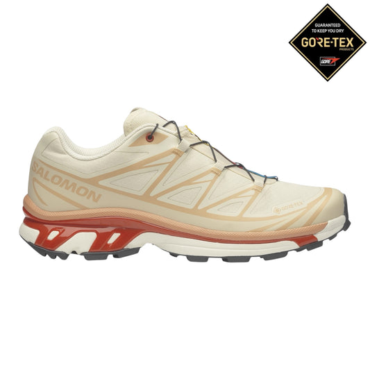 Salomon - XT-6 Gore-Tex - Almond Milk / Soft Clay / Burnt Ochre - chaussures unisexe