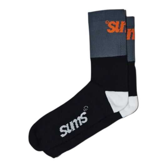 Sums Club - All Seasons Socks - black / grey - Chaussettes Running unisexe