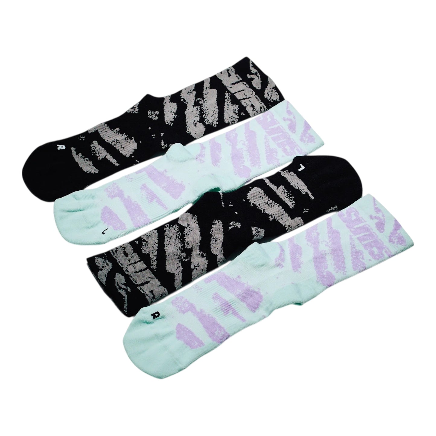 Sums Club - Ascenders Socks - black / grey - Chaussettes Running unisexe