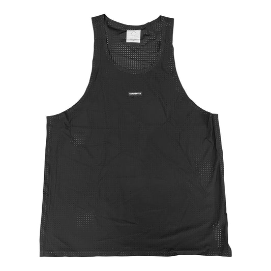 Currently - C-R™ Pro Singlet - Black - débardeur Running hommes