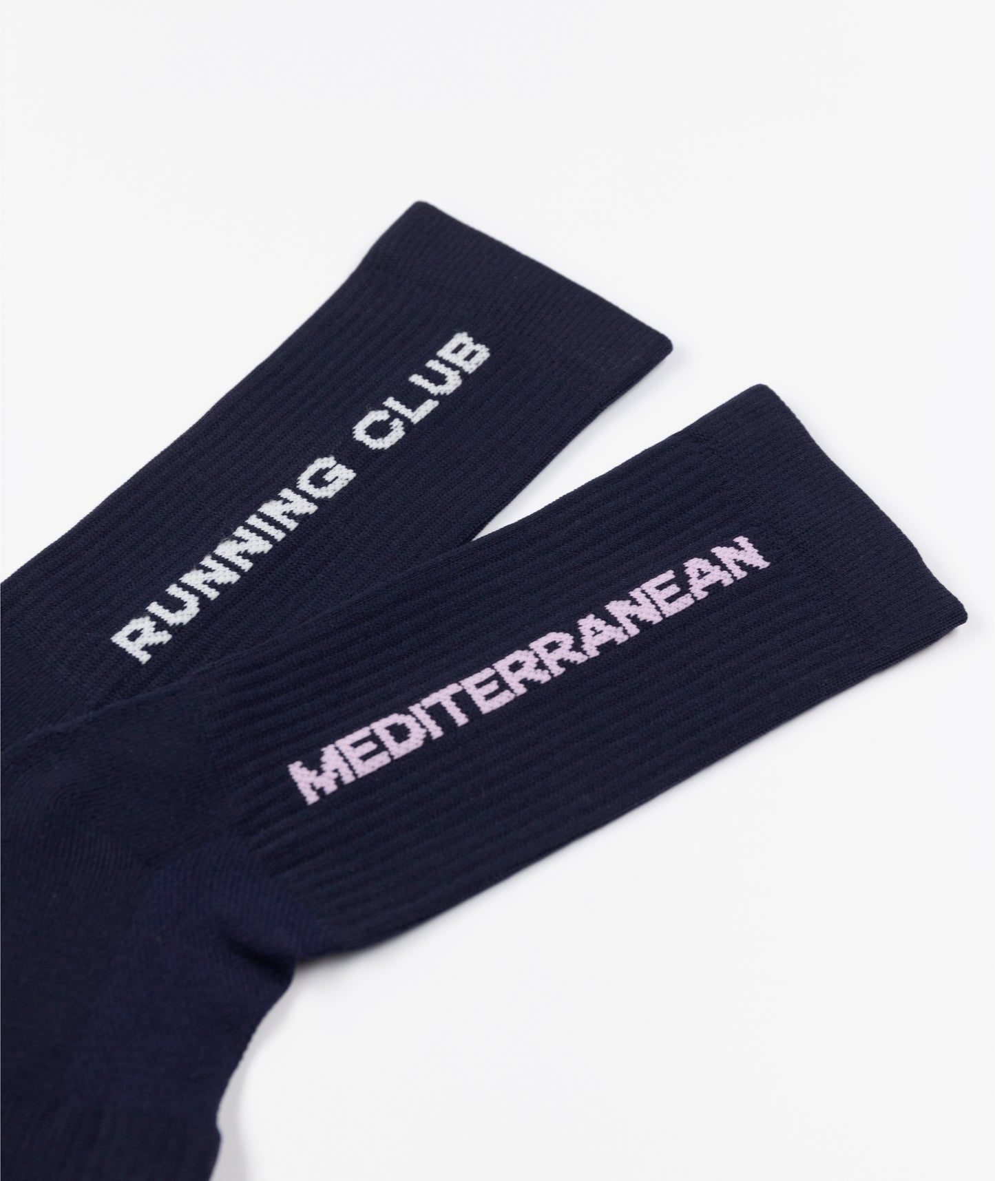 Peaufine Athletics - Vaporfeel® Socks - Mediterranean running club - Navy - Chaussettes Running unisexe