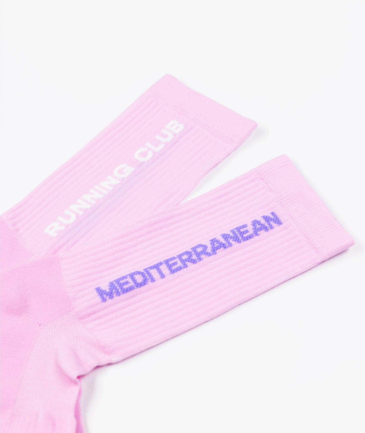 Peaufine Athletics - Vaporfeel® Socks - Mediterranean running club - pink - Chaussettes Running unisexe