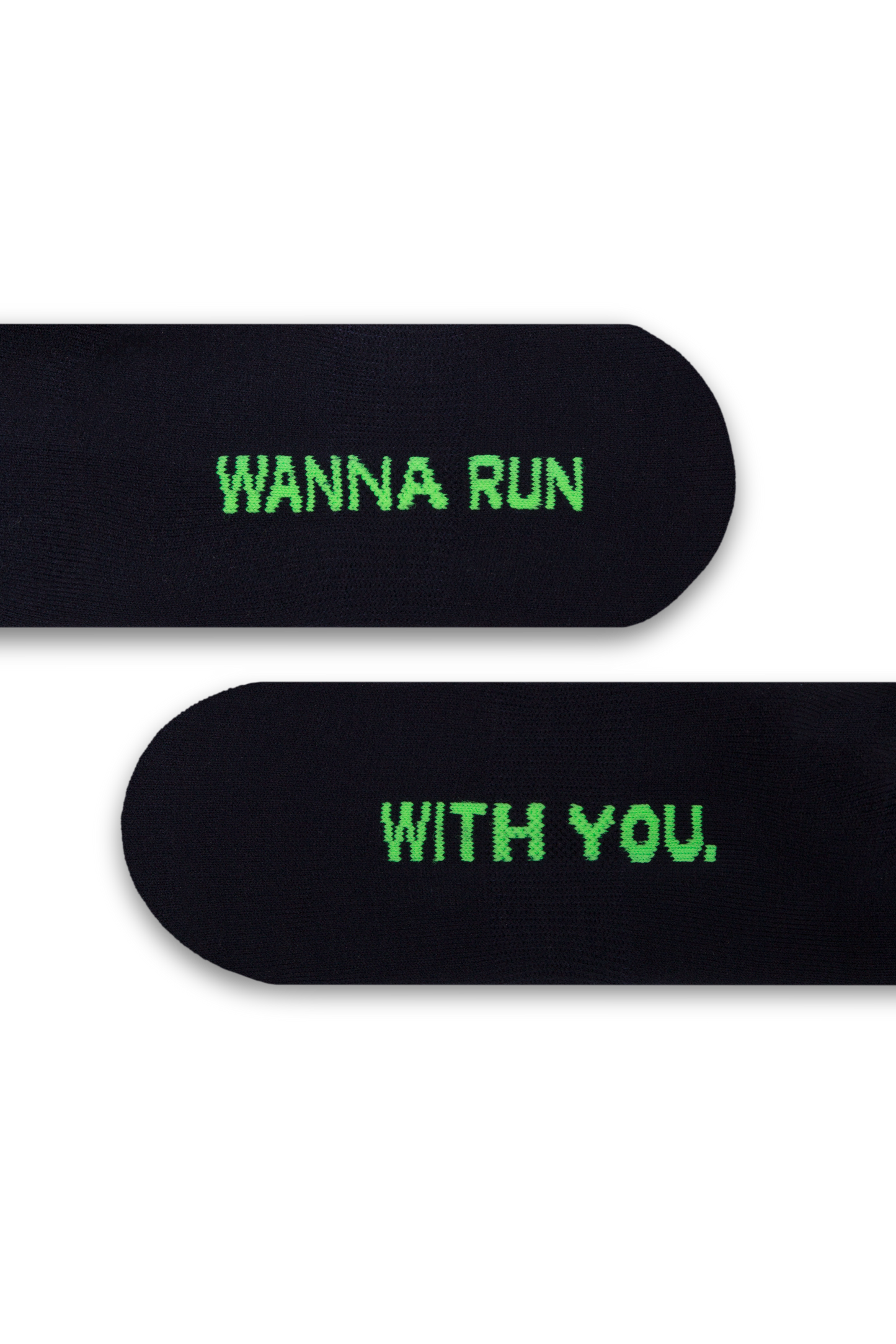 Peaufine Athletics - Vaporfeel® Socks Wanna Run With You - navy - Chaussettes Running unisexe