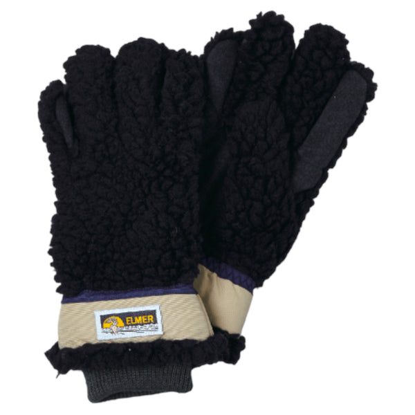 Elmer By Swany - EM353 Teddy 5finger gloves - black