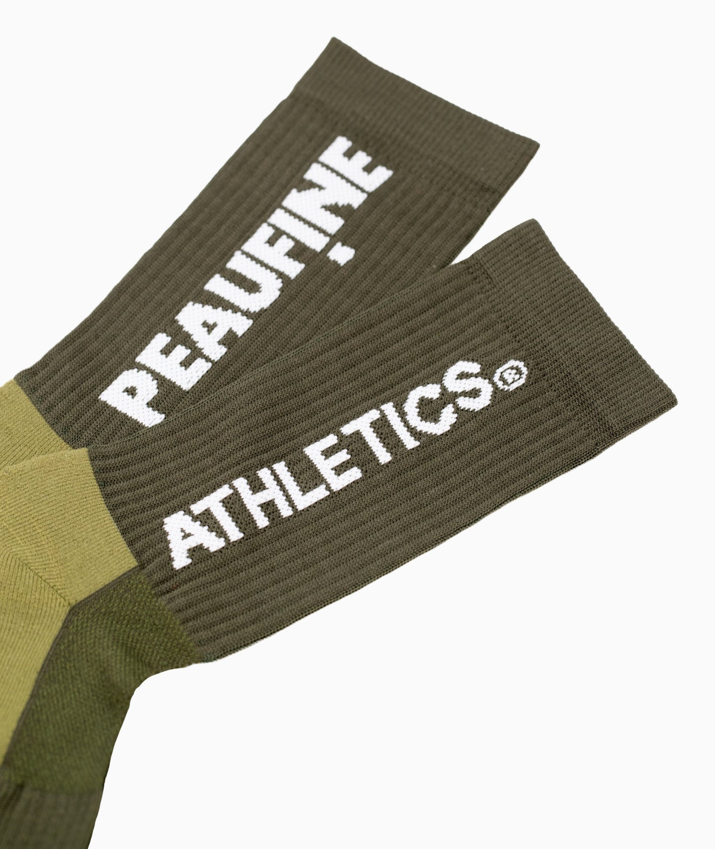 Peaufine Athletics - Vaporfeel® Socks - kaki - Chaussettes Running unisexe