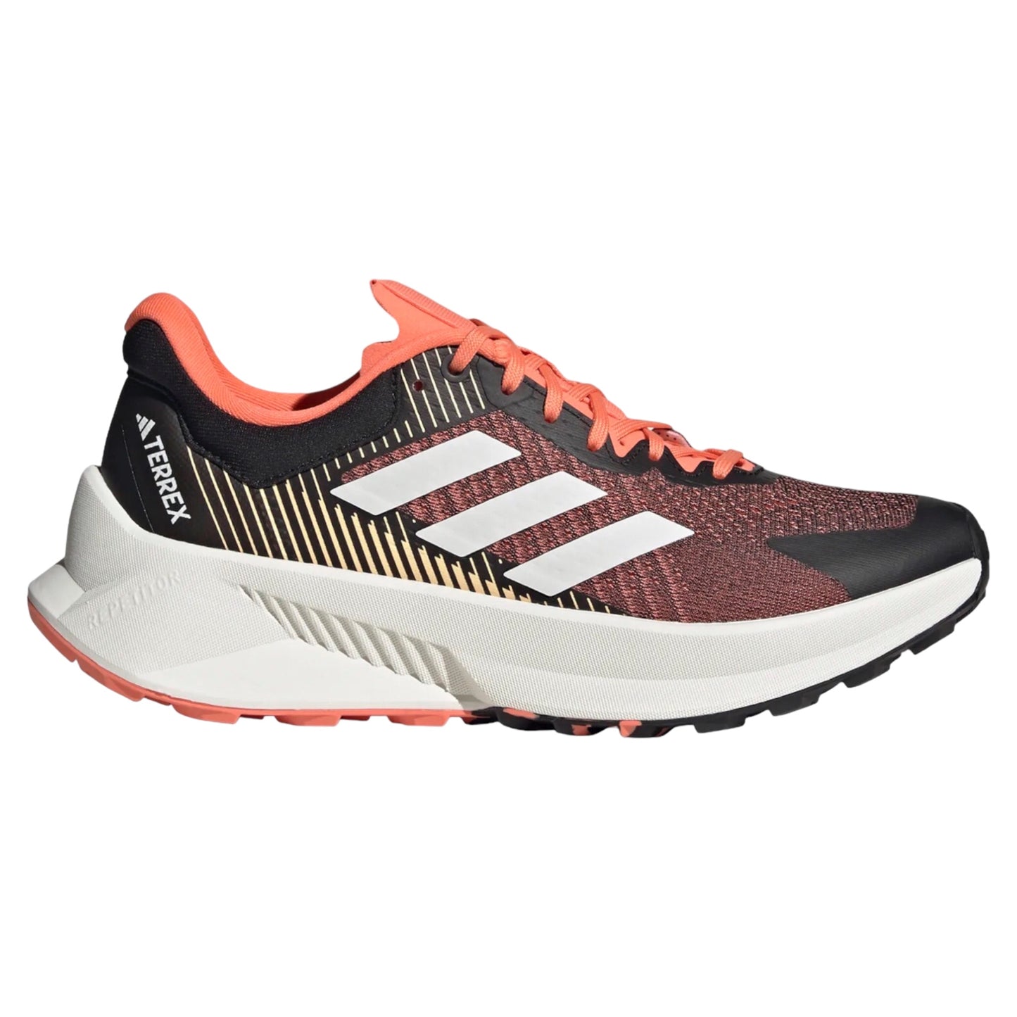 Adidas - Terrex Soulstride Flow Womens - Core Black / Crystal White / Impact Orange